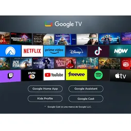 TCL 75 ́ ́ 4k Led Tv - Black