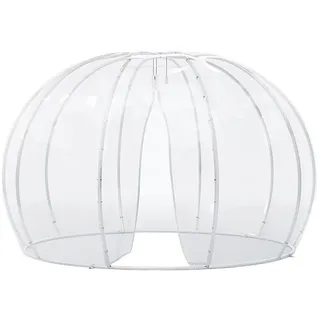 XXXLutz astreea Igloo Model L mit Crystal-PVC Bezug, transparent, wasserfest