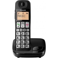 Panasonic KXTGE110JTB Schwarz Telefon Cordless Mit Freisprecheinrichtung