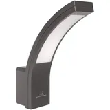Maclean Brackets Maclean MCE343 LED Außenwandleuchte | 10W 800lm Neutralweiß 4000K | IP54 Fassadenlampe für Garten Terrasse Hof Garage Wand | Grau