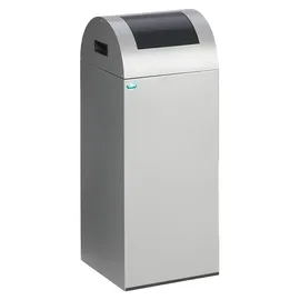 Proregal Selbstlöschender Wertstoffsammler 60 l Silber-Anthrazit