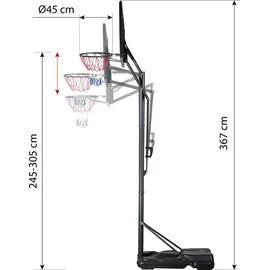 Nils Extreme ZDK020 Schwarz 180 x 150 cm