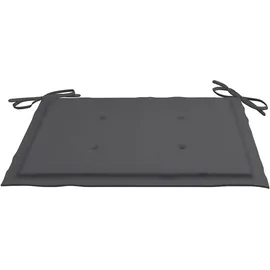 vidaXL Klappbare Gartenstühle 48,5 x 57 x 91 cm braun 2 St.