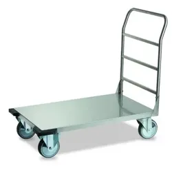 Wagen aus rostfreiem Stahl AISI 304 fur den Transport von Kisten h684_37