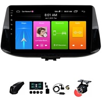 9 Zoll 2 Din Android 12 Autoradio,für Hyundai i30 2017-2018,mit CarPlay Rückfahrkamera Lenkradsteuerung Bluetooth GPS Navigation FM Digitalradio Mikrofon (Size : Y30 4+32G)