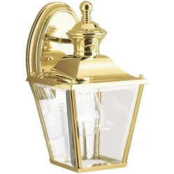 Bay Shore Outdoor Wandleuchte Messing poliert Kichler KL-BAY-SHORE2-S