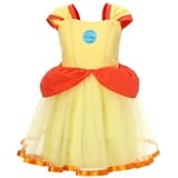 Lito Angels Prinzessin Daisy Kostüm Kleid Verkleidung für Kinder Mädchen Größe 2-3 Jahre 98 (Tag-Nummer 110)