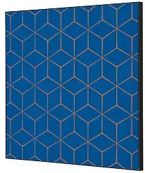 SHOWDOWN Textile Wanddekoration Hexagon Mehrfarbig Aluminium