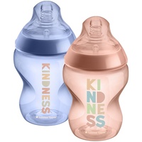 TOMMEE TIPPEE Closer To Nature Anti-colic Kindness Babyflasche Slow Flow 0m+ 2x260 ml