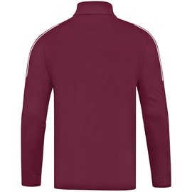 Jako Herren Ziptop Classico maroon, XL