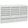 stumpf metall Stumpf Schubladenschrank Serie STS 410, 18 Schubladen lichtgrau (12x100, 6x200mm)