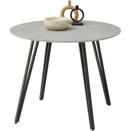 Stolkom FLORIS Ø 100 cm schwarz