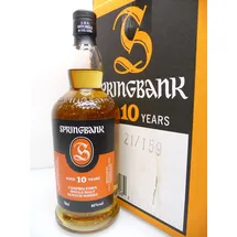 Springbank 10 Years Old Campbeltown Single Malt Scotch 46% vol 0,7 l Geschenkbox