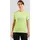 Odlo Damen Laufshirt Essentials Seamless Kurzarm-t-shirt - Shadow Lime Melange - L