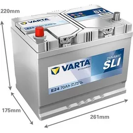 Varta E24 70Ah 12V