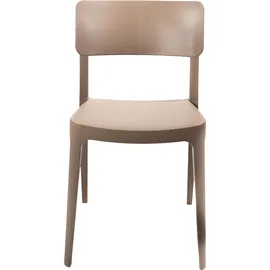 Essentials Wing Stapelstuhl 46 x 45 x 82 cm sandfarben beige 1 St.