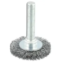 Osborn Rundbürste Stahld. 6mm 30x6mm gewellt