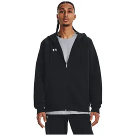 Under Armour Rival Fleece Kapuzenjacke Herren 001 black/white XS