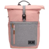 KENORADA Rucksack Whitney Roll-Up 91C*002 rosa/grau