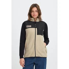 Oxmo Fleeceweste beige S
