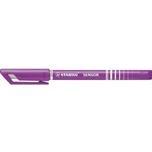 Stabilo Fineliner mit gefederter Spitze - SENSOR F - Einzelstift - lila