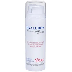 proYoung HYALURON ANTI AGING FALTENFILLER Retinol Nachtcreme