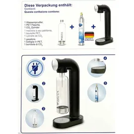 Brita SodaONE black + PET-Flasche + Zylinder