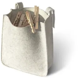 Klammernbeutel Filius Caritas Wendelstein Wollfilz grau, Designer Factor Product, 22x19x7 cm