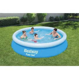 BESTWAY Fast Set Aufstellpool ⌀ 366 x 76 cm Blau
