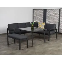 Garden Impressions Baltimore Loungeset schwarz/grau