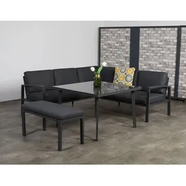 Garden Impressions Baltimore Loungeset schwarz/grau