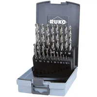 Ruko Spiralbohrersatz DIN 338 Typ VA HSSE Co 8