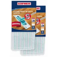Leifheit 2er Set Wischbezug Clean Twist M Ergo micro duo 2 St