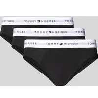 Slip aus Baumwoll-Mix im 3er-Pack, Black, XL