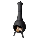Esschert Design Terrassenofen Ø 144 cm Schwarz