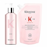 Kérastase Genesis Bain Nutri-Fortifiant Nachfüllpack 500 ml + Aluminium Flasche