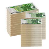 PEARL Partygags: Imponier-Set 200 Taschentücher & 100 Servietten im 100-Euro-Design (Scherzartikel als Geschenkidee, Fun-Artikel, Fasching)