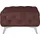Home Affaire Polsterhocker Amaury Chesterfield-Optik 80 x 45 x 80 cm Rosa