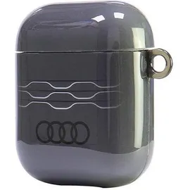 Audi Iml Airpods-halbabdeckung Mit geometrischem Muster Airpods 1/2 - Grau