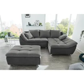 Jockenhöfer Hocker Genua Polyester 103 x 48 x 83 cm Grau