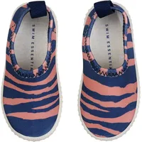 Swim Essentials rutschfeste Wasserschuhe, für Kinder blau/orange Zebra Muster