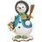 Hubrig Volkskunst GmbH Räuchermann 14 cm blau/bunt
