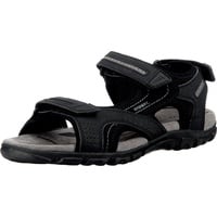 GEOX Herren U Sandal Strada D Riemchensandalen,Navy Lt Grey,45 EU