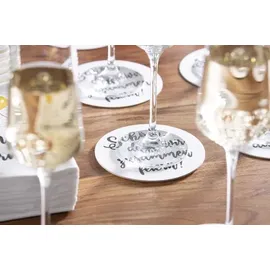 Sovie Horeca Bierdeckel Schön, das wir zusammen feiern/..dass du da bist, Ø 10,7 cm, 100 Stück