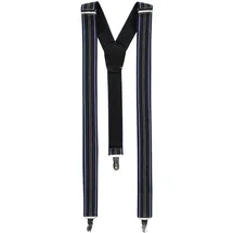 Lerros Hosenträger "Hosenträger mit Streifenvariation", Herren, Gr. Normalgrößen, blau (navy), 70% Polyester, 30% Elastan, Hosenträger