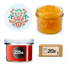 Kadax Einmachglas 235 ml 20 St.