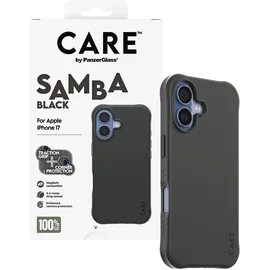 Panzer Glass iPhone 17 Fashionable Case Samba schwarz