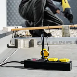 Trotec Steckdosenleiste PVP3 2 m Schwarz 1 St.