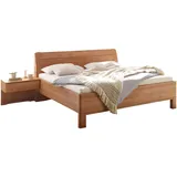 Dieter Knoll Bettanlage, Eiche, Holz, Eiche, teilmassiv, 180x200 cm, Typenauswahl, Schlafzimmer, Betten