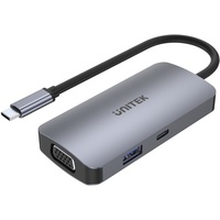 UNITEK P5 Trio USB 3.2 Gen 1 (3.1 Gen 1) Type-C Grau